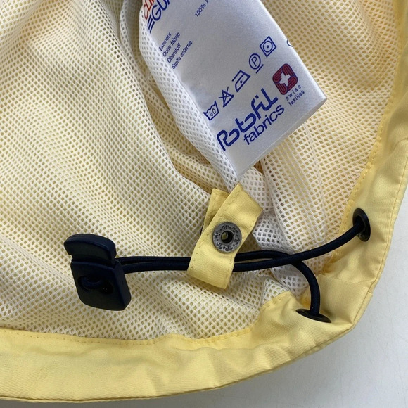 Cutter & Buck Sport Ladies Vest Yellow Blue Golf Pullover 1/4 Zip Pockets Large - Picture 11 of 14